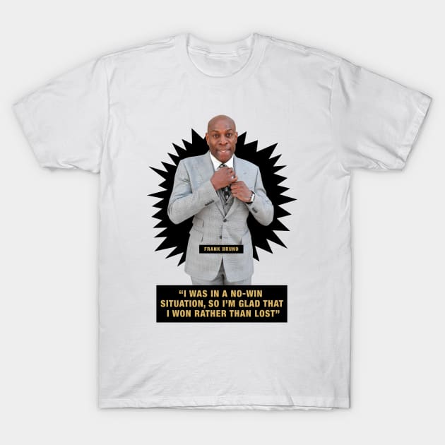 Frank Bruno T-Shirt by PLAYDIGITAL2020